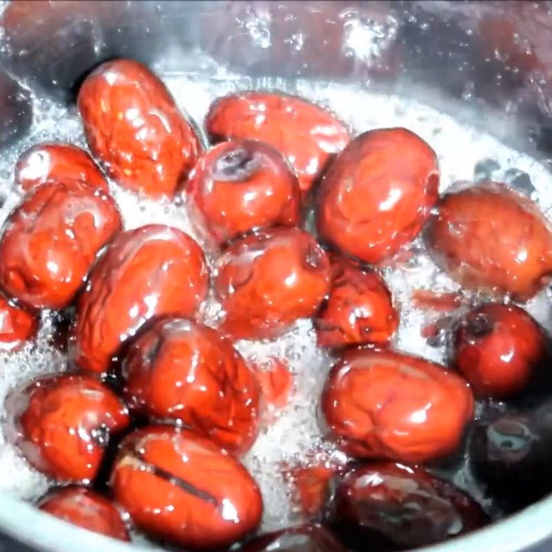 Bước 2 Sên mứt táo tàu Mứt táo đỏ