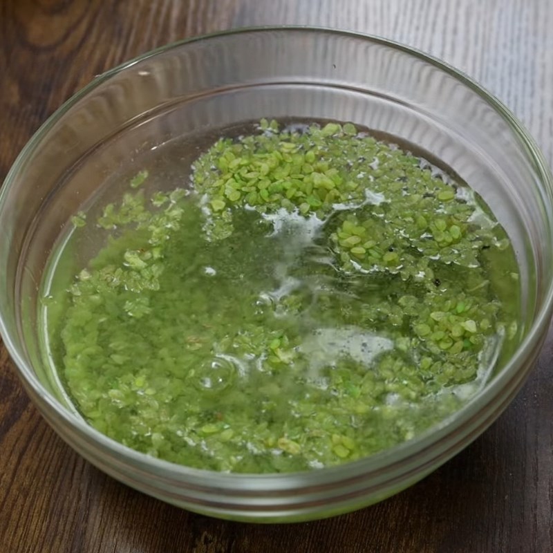 Bước 2 Sơ chế cốm Bánh xu xê cốm