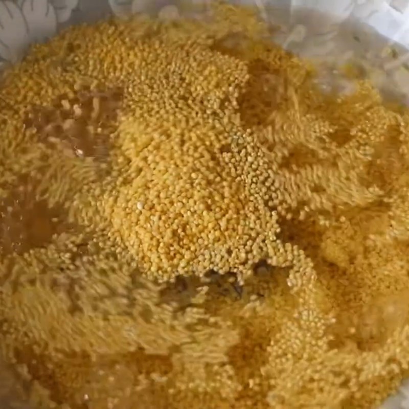 Bước 1 Sơ chế nguyên liệu Cháo hạt kê táo đỏ