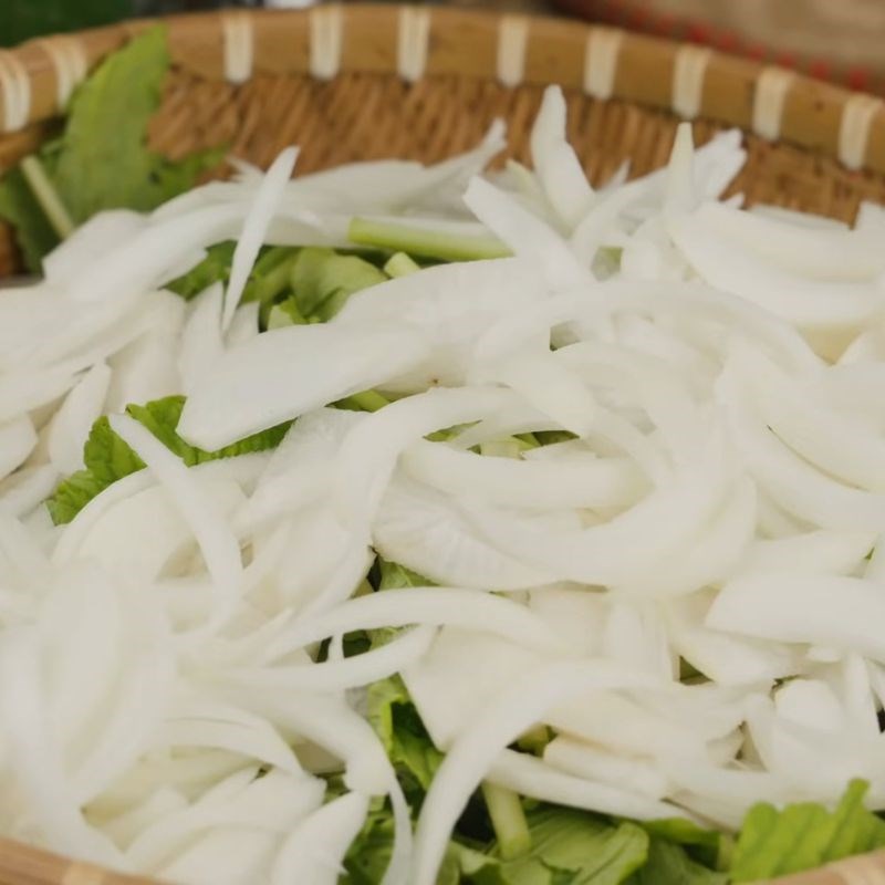 Bước 1 Sơ chế nguyên liệu Muối dưa củ cải