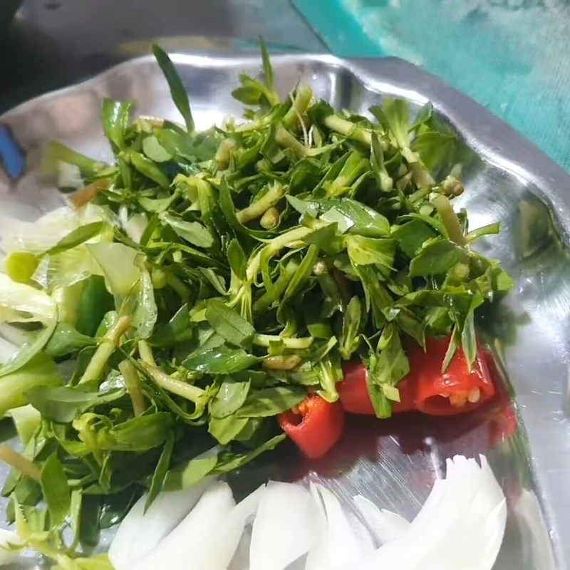 Bước 1 Sơ chế nguyên liệu Dê cháy tỏi