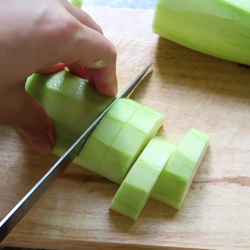 Bước 1 Sơ chế rau củ Rau luộc chấm chao