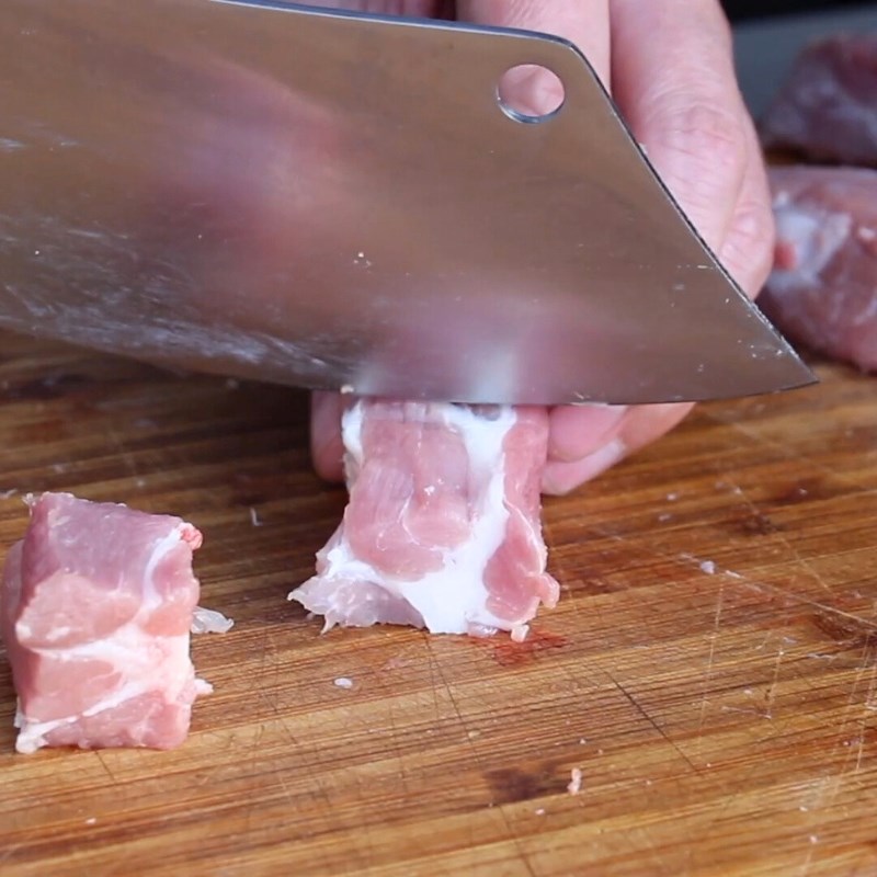 Bước 1 Sơ chế thịt heo Thịt nướng kiểu Nga