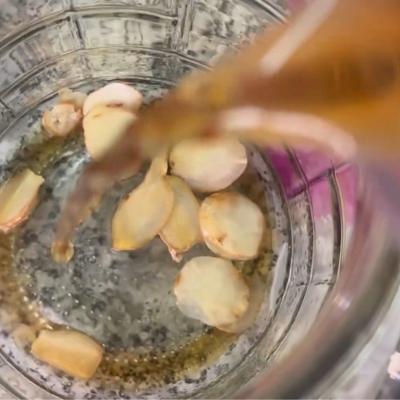 Bước 1 Tạo men bia gừng Bia gừng