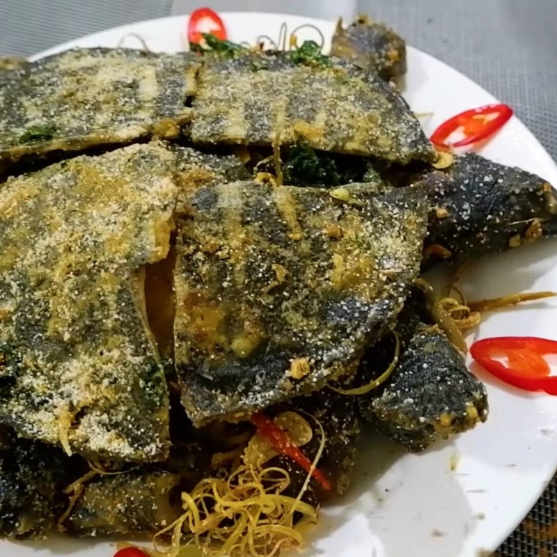 Bước 7 Thành phẩm Ba ba rang muối