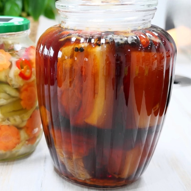 Bước 7 Thành phẩm Thịt ngâm mắm miền Trung