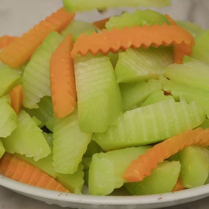 Bước 4 Thành phẩm Cà rốt luộc