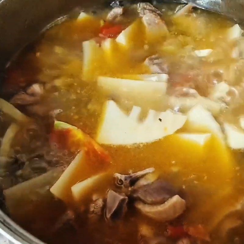 Bước 6 Thành phẩm Vịt nấu măng miền bắc