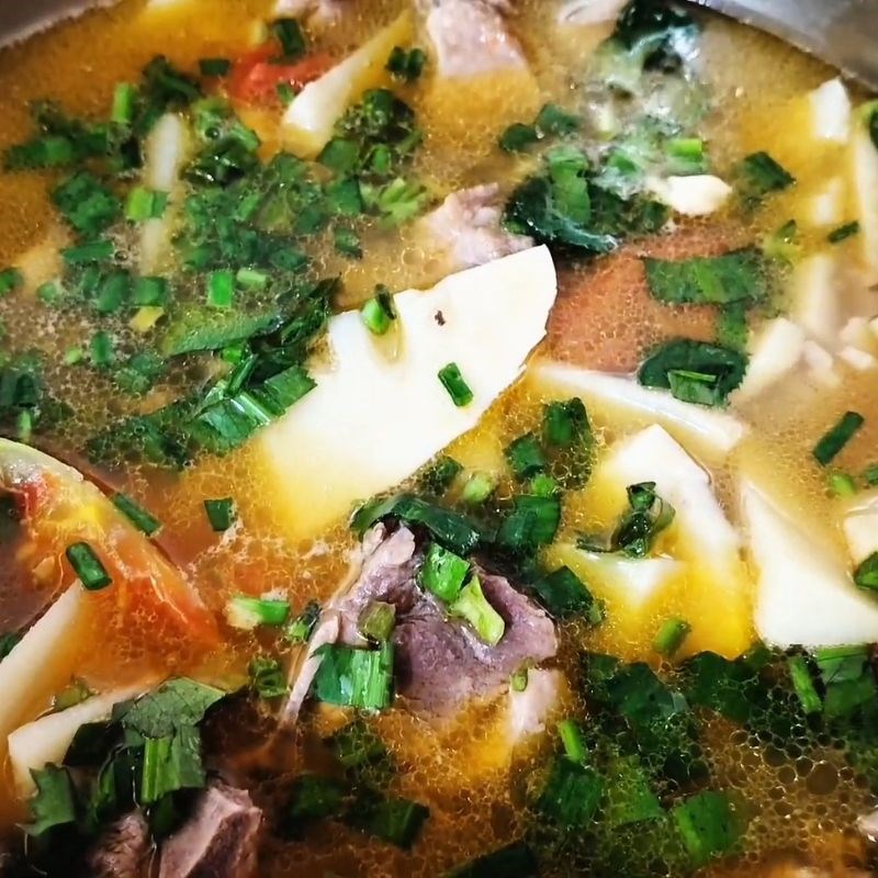 Bước 6 Thành phẩm Vịt nấu măng miền bắc