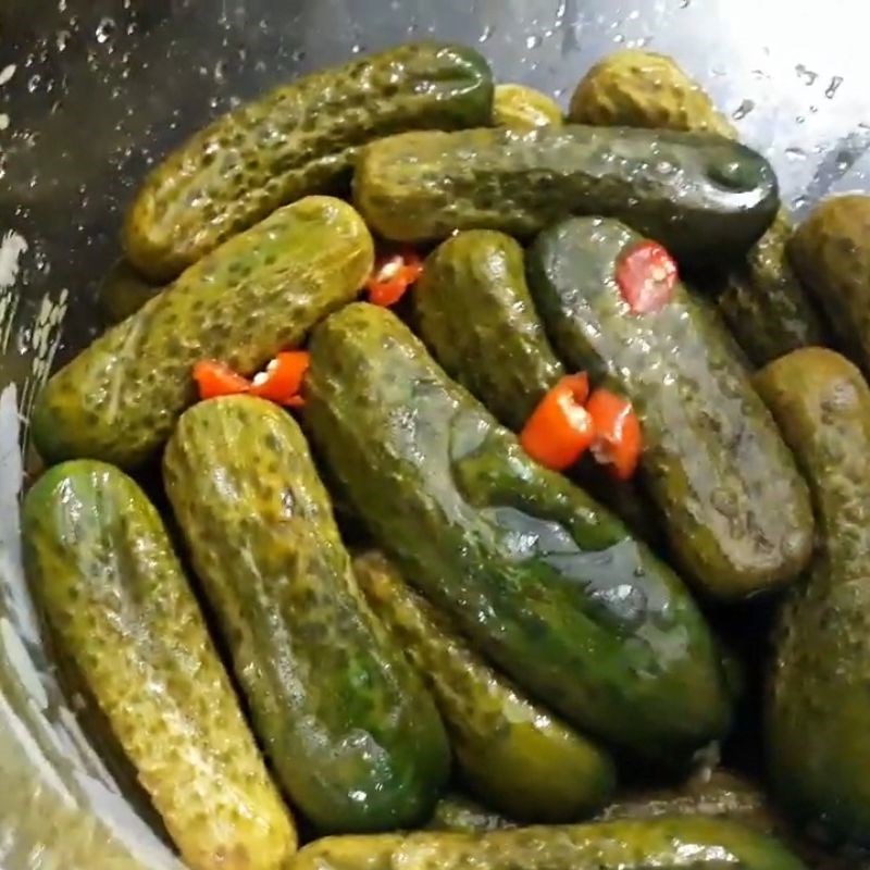 Bước 4 Thành phẩm Dưa bao tử muối