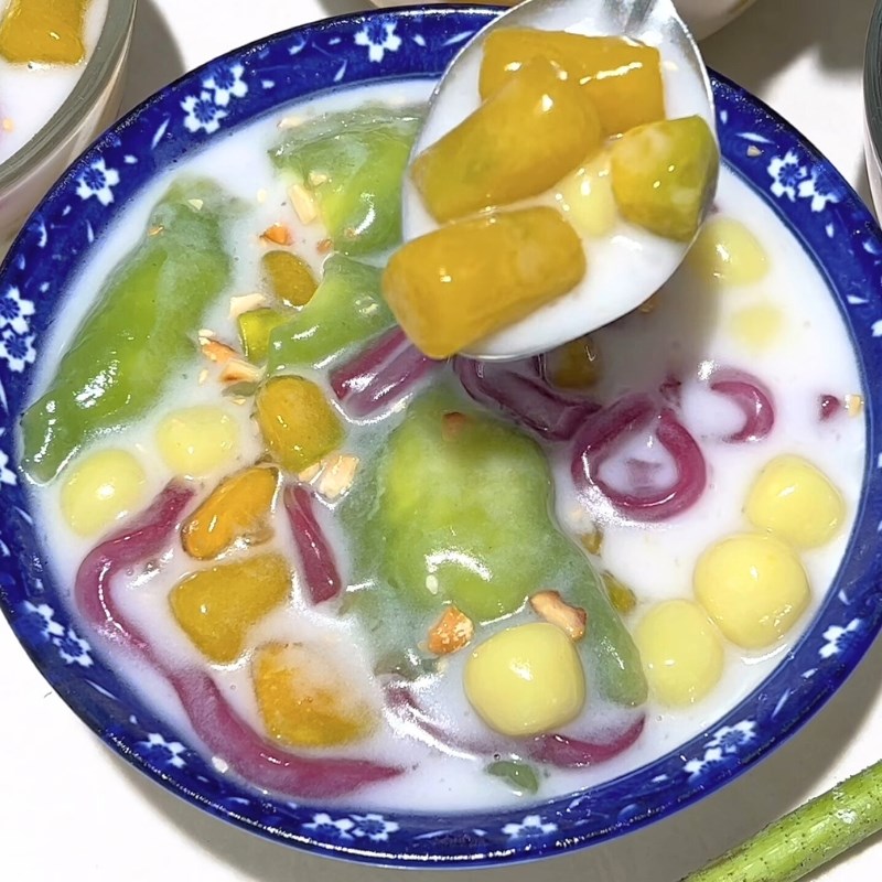 Bước 5 Thành phẩm Chè khoai dẻo thập cẩm