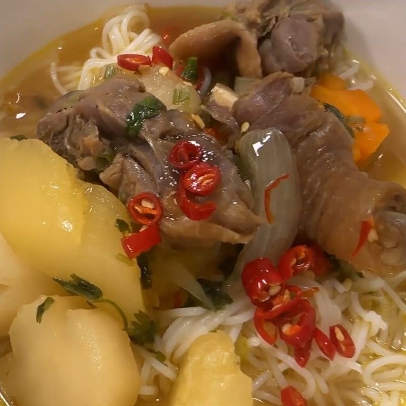 Bước 7 Thành phẩm Gà nòi hầm sả