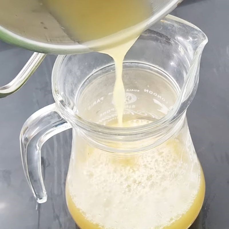 Bước 4 Thành phẩm Nước mía gừng