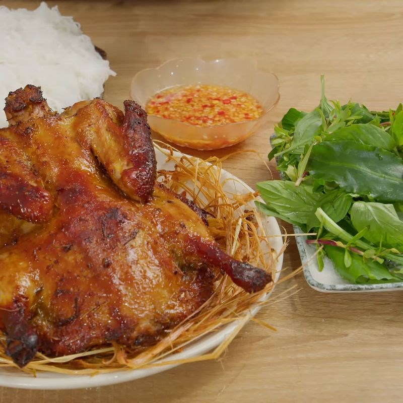 Bước 6 Thành phẩm Vịt nướng riềng sả bằng nồi chiên không dầu