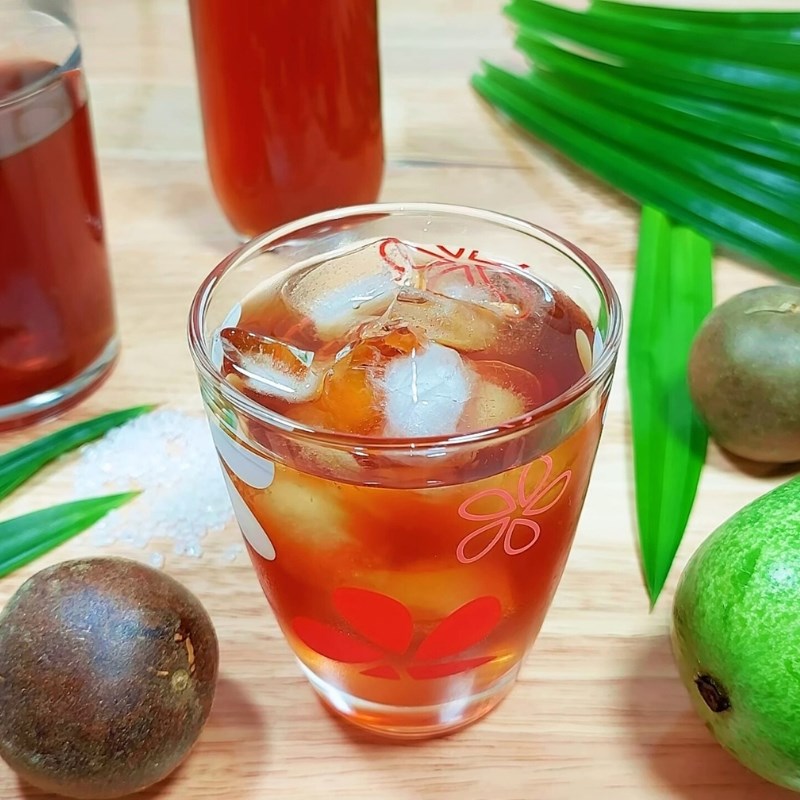 Bước 4 Thành phẩm Trà bí đao la hán quả