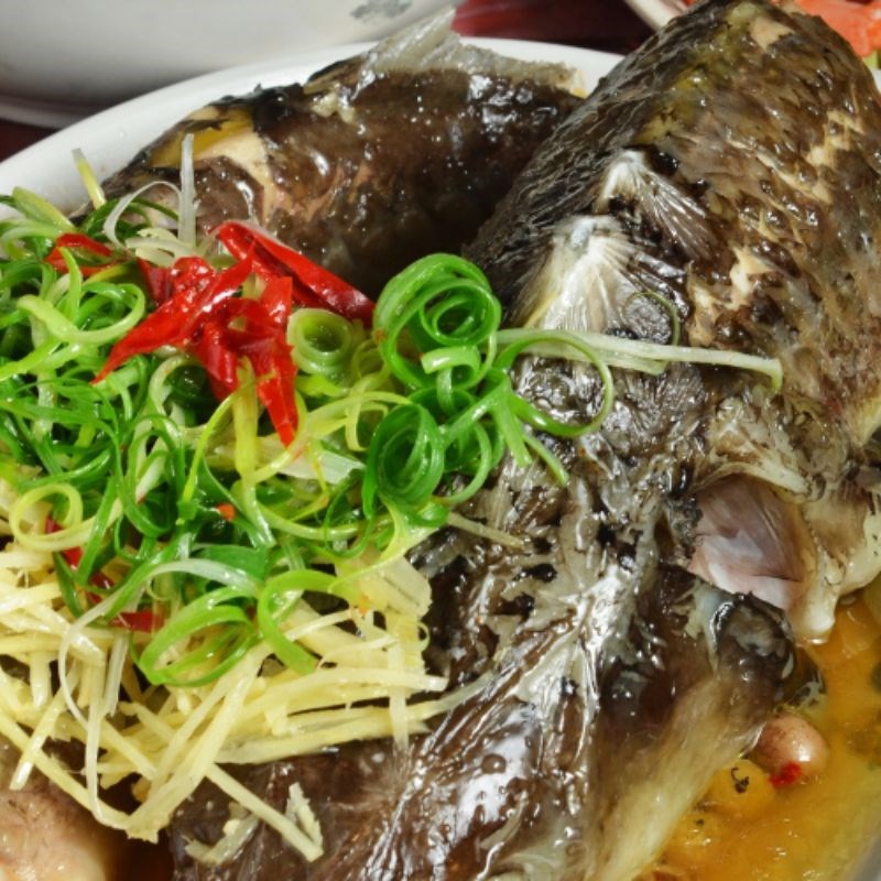 Bước 5 Thành phẩm Cá tầm hấp xì dầu