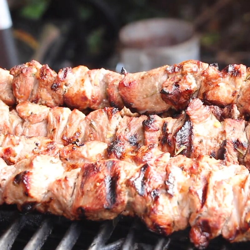 Bước 4 Thành phẩm Thịt nướng kiểu Nga