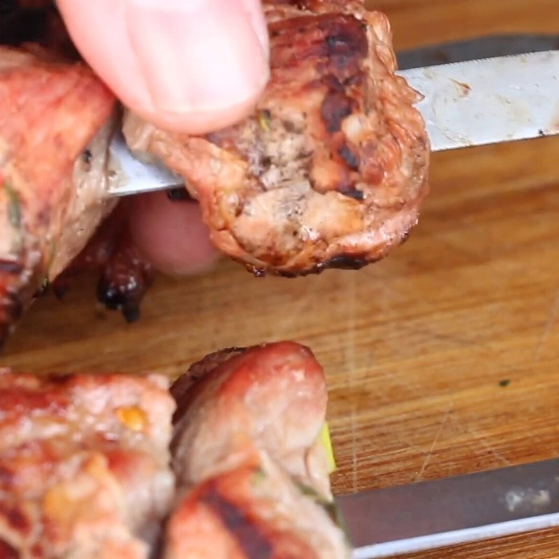 Bước 4 Thành phẩm Thịt nướng kiểu Nga