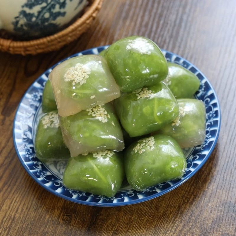 Bước 7 Thành phẩm Bánh xu xê cốm