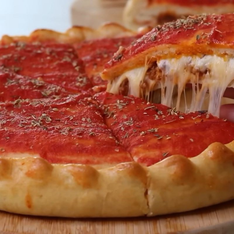 Bước 9 Thành phẩm Pizza nhồi