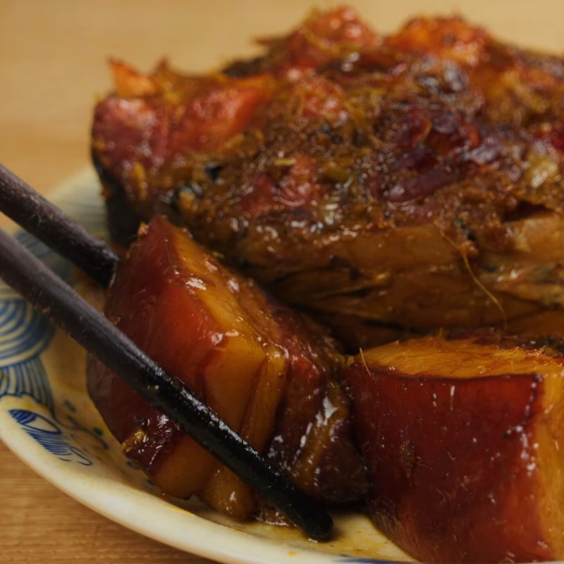 Bước 4 Thành phẩm Cá trắm kho riềng miền Bắc