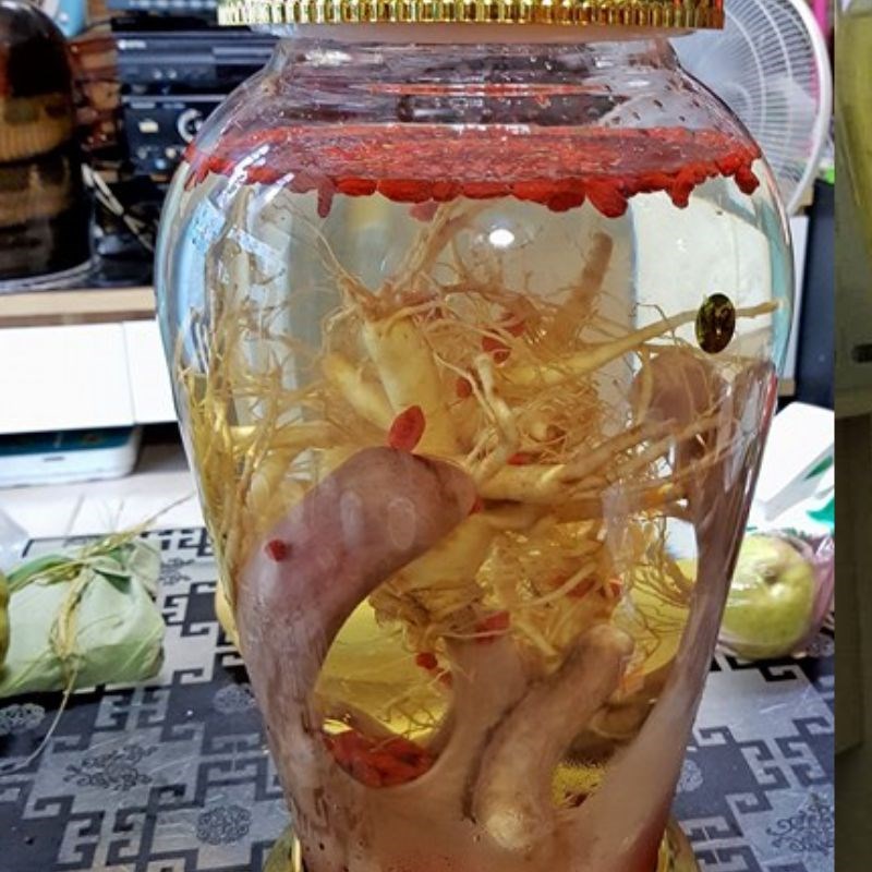 Bước 5 Thành phẩm Nhung hươu ngâm rượu