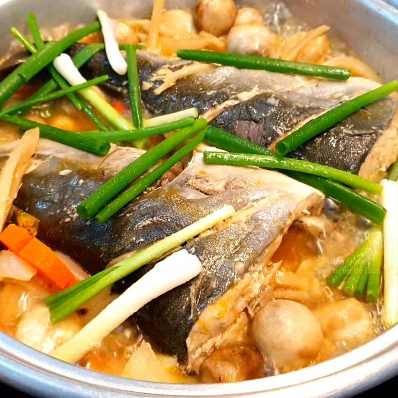 Bước 6 Thành phẩm Cá cam hấp