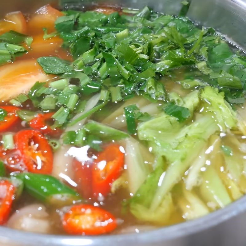 Bước 6 Thành phẩm Móng giò nấu canh chua