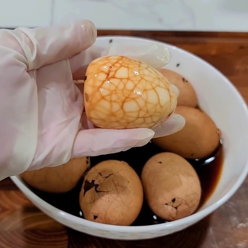 Bước 3 Thành phẩm Trứng trà