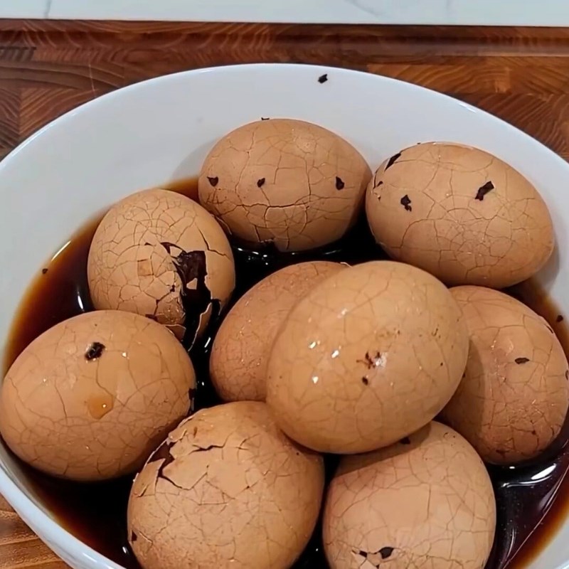 Bước 3 Thành phẩm Trứng trà