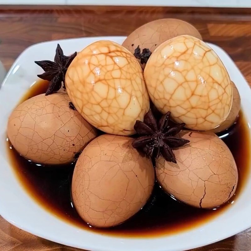 Bước 3 Thành phẩm Trứng trà