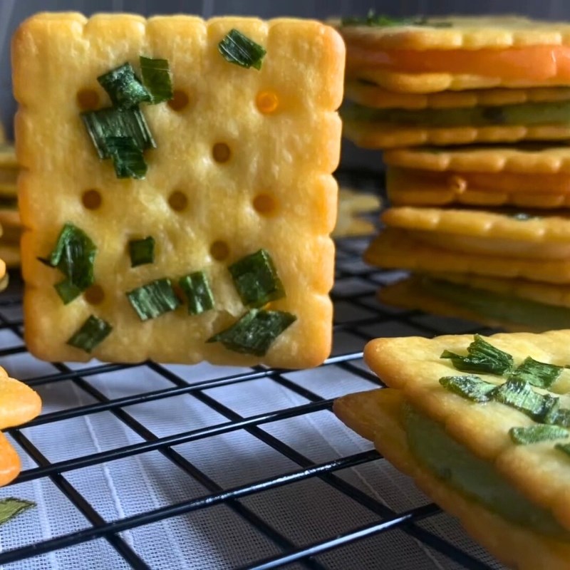 Bước 4 Thành phẩm Bánh hành phô mai