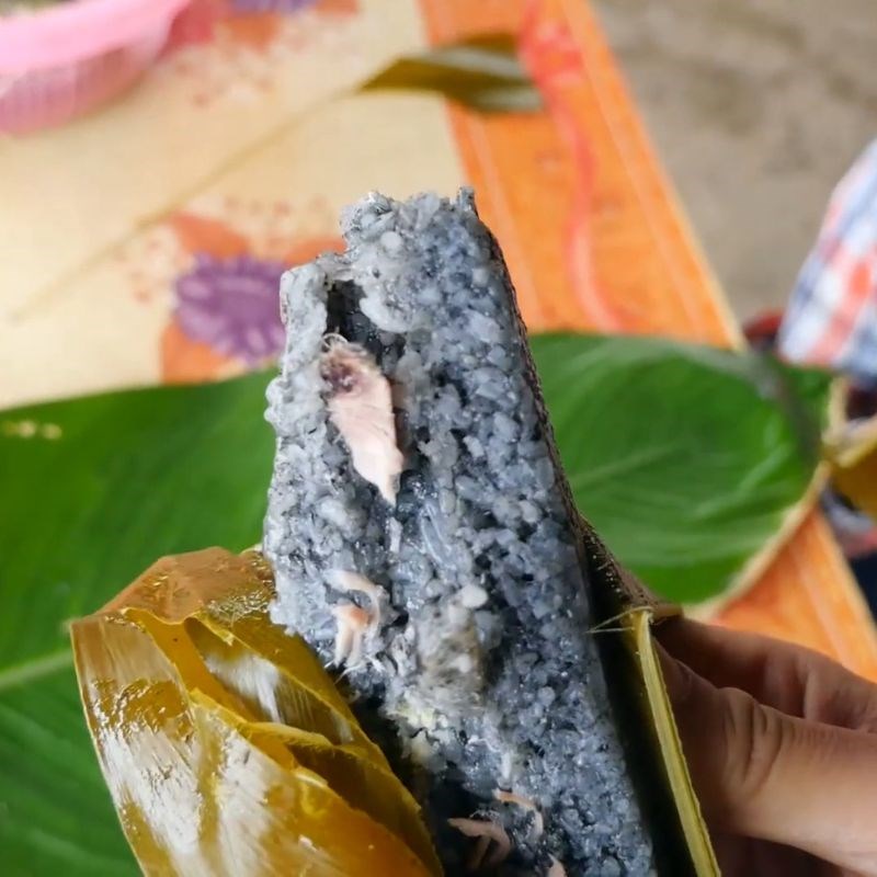 Bước 5 Thành phẩm Bánh chưng đen