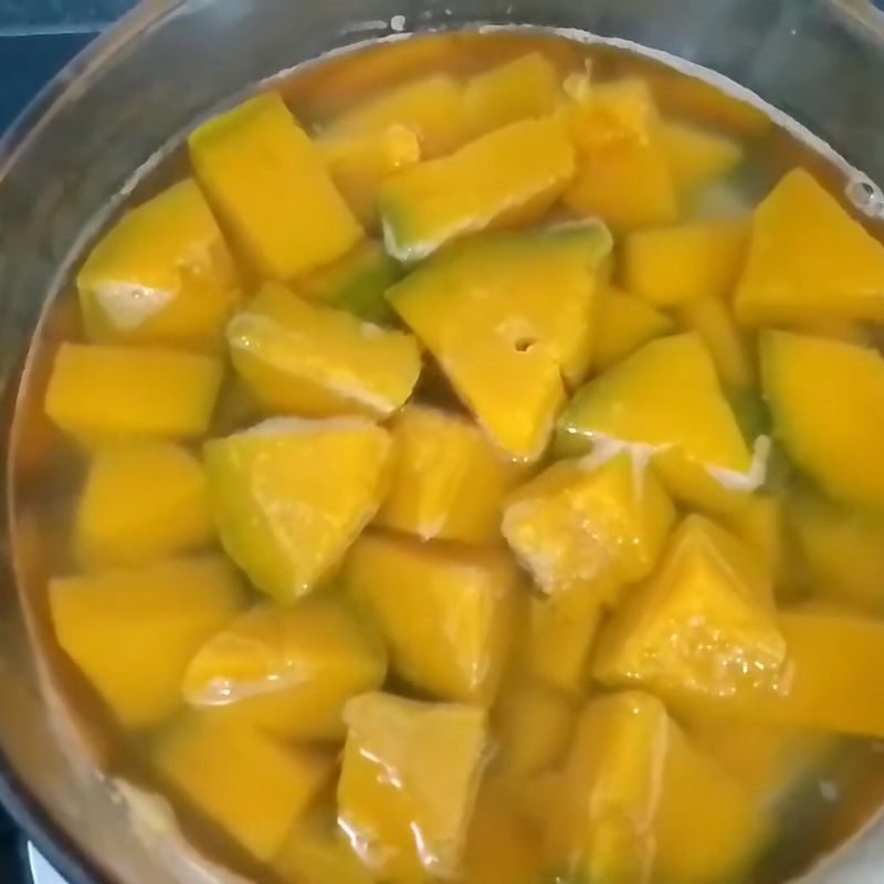 Bước 3 Thành phẩm Bí đỏ luộc