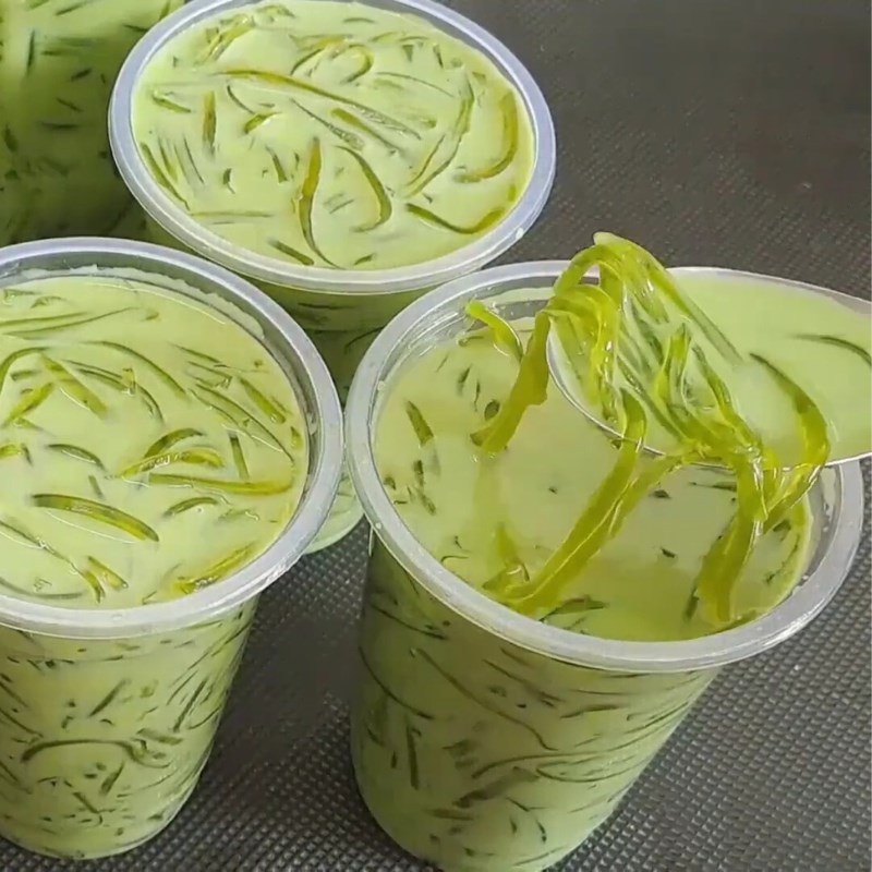 Bước 4 Thành phẩm Trà sữa thái xanh