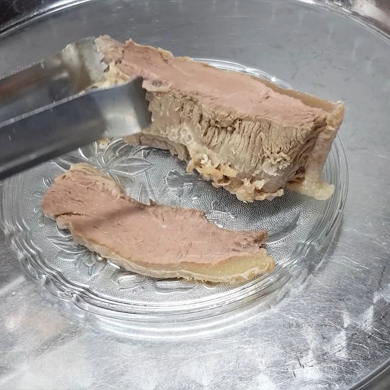 Bước 5 Thành phẩm Nạm bò luộc