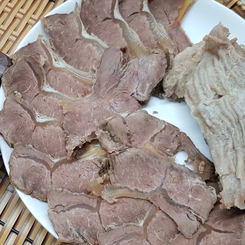 Bước 5 Thành phẩm Nạm bò luộc