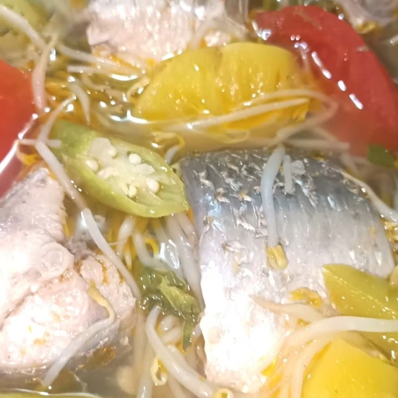 Bước 5 Thành phẩm Cá đối nấu canh chua
