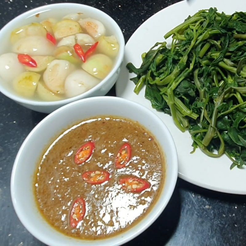 Bước 4 Thành phẩm Pha tương bần