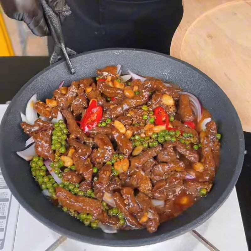 Bước 6 Thành phẩm Trâu cháy tỏi