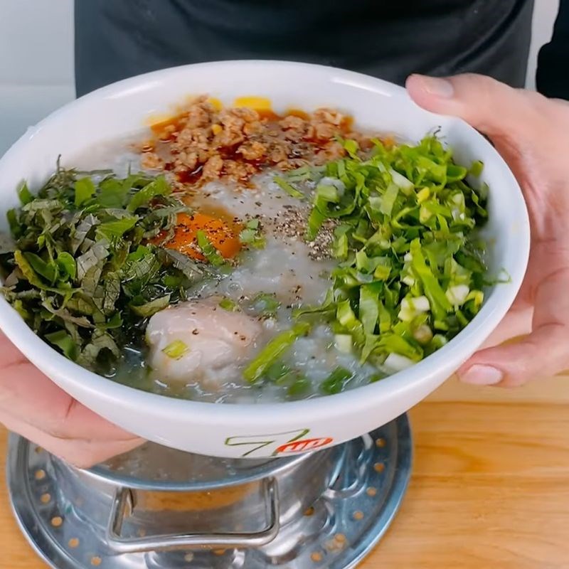 Bước 5 Thành phẩm Cháo ấu tẩu
