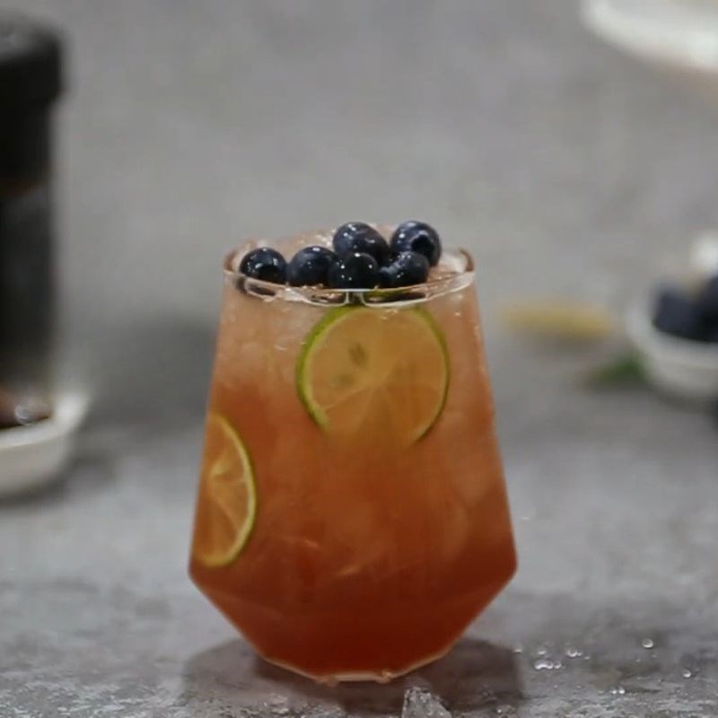 Bước 4 Thành phẩm Trà chanh việt quất