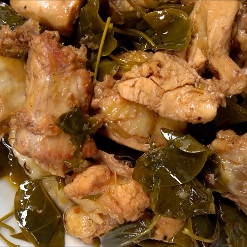 Bước 4 Thành phẩm Gà xào lá giang