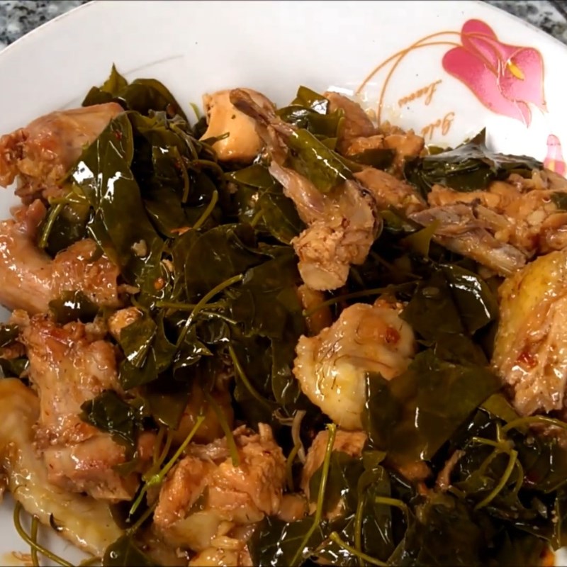 Bước 4 Thành phẩm Gà xào lá giang