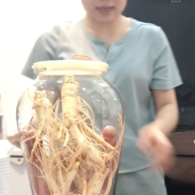 Bước 3 Tiến hành ngâm rượu nhung hươu Nhung hươu ngâm rượu