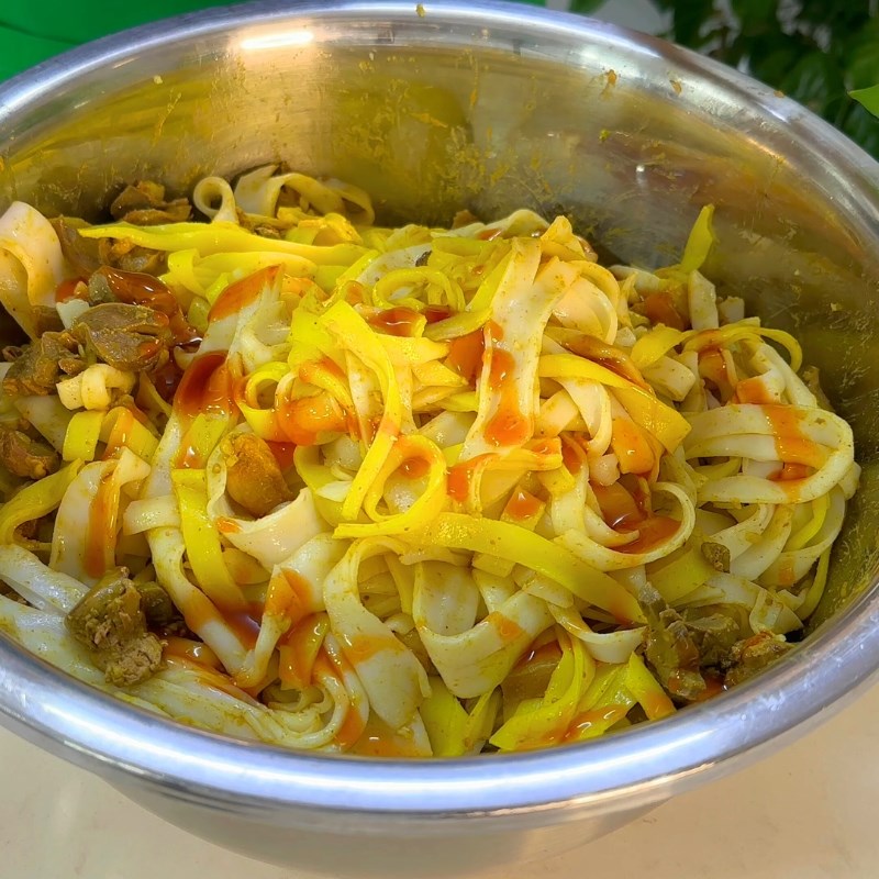 Bước 7 Trộn mì quảng hấp dẫn Mì quảng trộn
