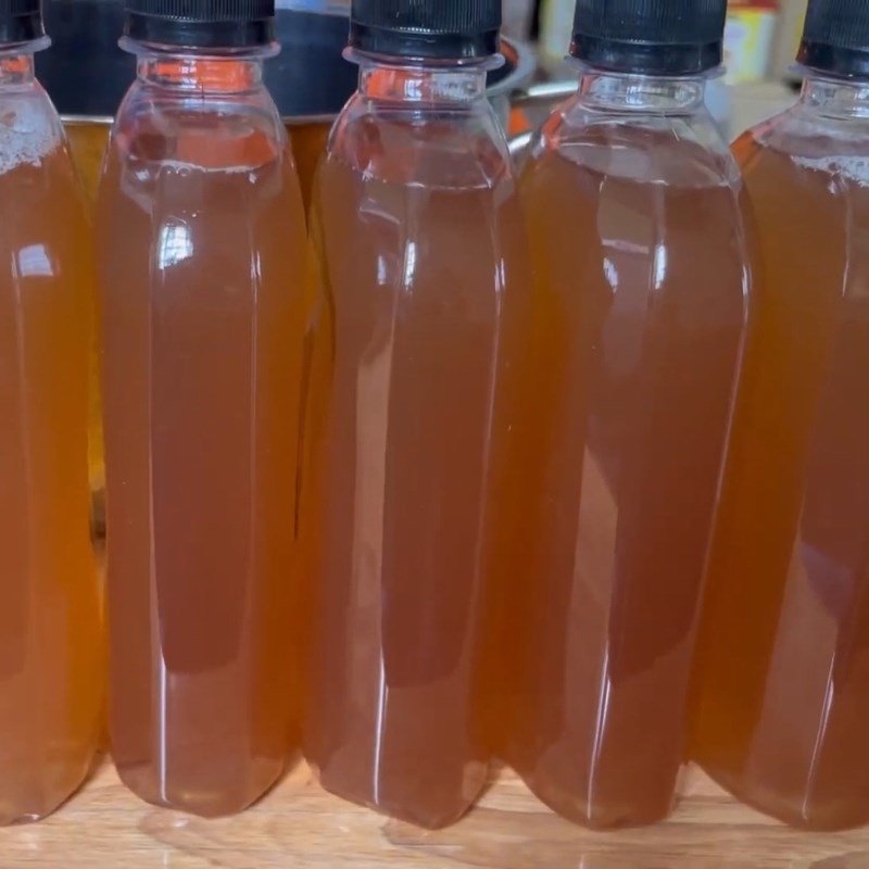 Bước 5 Ủ bia gừng lần 2 và bảo quản Bia gừng