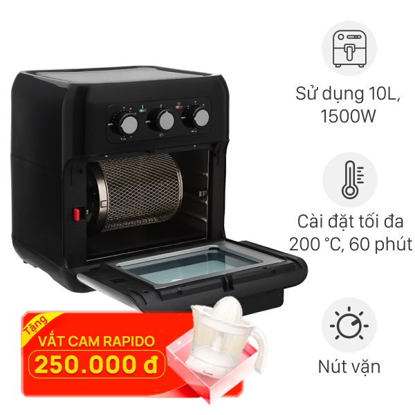 Lò chiên không dầu Hawonkoo AFH-100 10 lít