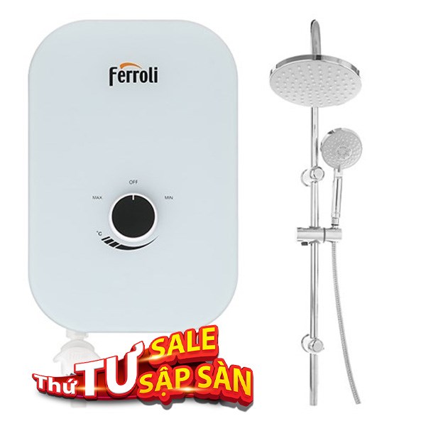 Máy nước nóng trực tiếp Ferroli 4500W MIDO-MXP 4.5S