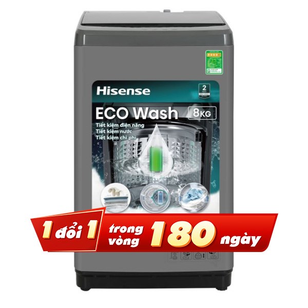 Hisense 8 Kg WTZQ8012UT